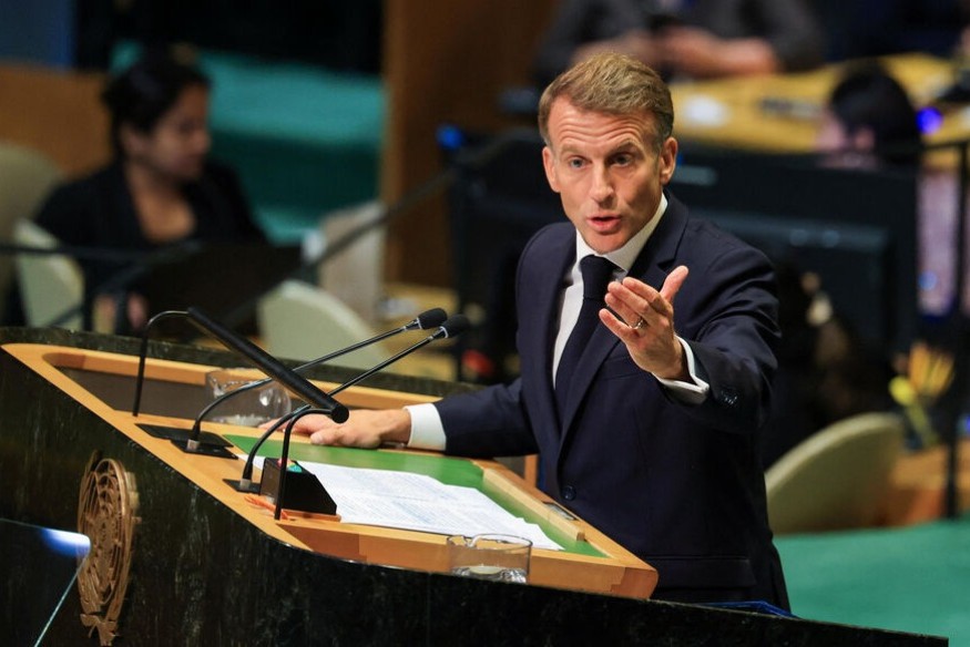 Emmanuel Macron dément la présence du Hamas en Judée Samarie. Les Bureaux de Benjamin Netanyahou fulminent.